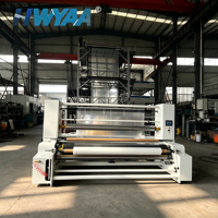 Máquina de Moldeo Rotatorio de Alta Precisión HWYAA para Fabricación de Película Soplada de PE, Máquina para Bolsas de Basura de Plástico LDPE, Película Extruida