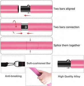 YETFUL Barra Multifunzionale Personalizzata per Fitness con Bande di Resistenza Regolabili e Bande Yoga - Product Image 3