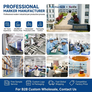 Pennarelli Acrilici OEM a Doppia <span class=keywords><strong>Punta</strong></span>, <span class=keywords><strong>Punta</strong></span> a Pennello e <span class=keywords><strong>Punta</strong></span> Fine, per Pittura, Graffiti e Forniture Artistiche - Product Image 4