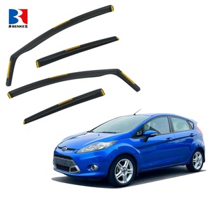 Déflecteurs de fenêtre intégrés pour Ford - Pare-pluie et visières anti-vent compatibles avec les voitures et SUV Ford - Product Image 1