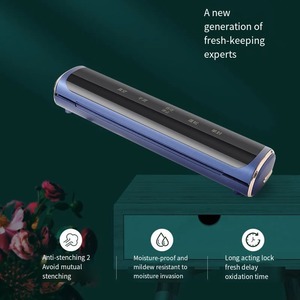 Machine de mise sous vide numérique multifonctionnelle de bureau portable, étanche, avec écran tactile, avec 10 sacs sous vide pour aliments - Product Image 4