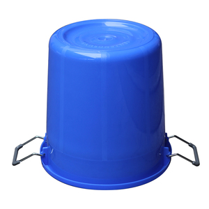 Tampa 50L/60L/100L/160L/200L/280L/380L da cubeta do recipiente plástico do punho do ferro do grande tamanho para os tambores do armazenamento da alimentação animal baldes os barris - Product Image 4