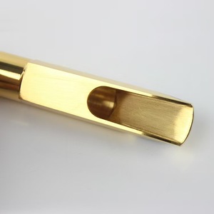 Embout <span class=keywords><strong>de</strong></span> saxophone alto en métal plaqué or, design haute performance pour un son et une projection améliorés, pour les performances live - Product Image 4