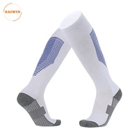 Chaussettes de sport en coton de haute qualité avec logo personnalisé, chaussettes de compression d'hiver unisexes, séchage rapide, antidérapantes, chaussettes de football