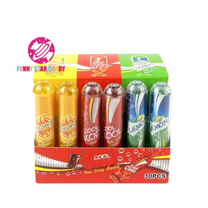 Dulces Fruity Jam Gel <span class=keywords><strong>Caramelos</strong></span> Líquidos Venta al por mayor Botella <span class=keywords><strong>de</strong></span> <span class=keywords><strong>Soda</strong></span> Personalizada Crazy Lipstick Shape Jelly Liquid Candy para Niños - Product Image 6