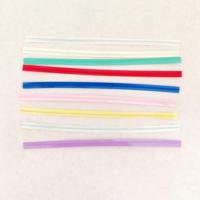 Attache en plastique PET flexible et colorée Fanxing, résistante aux hautes températures, pour sceller les cadeaux et les biscuits