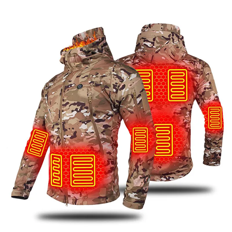Haute qualité USB chauffage hiver femmes hommes chauffant chaud thermique veste manteau gilet chauffant super chaud vestes