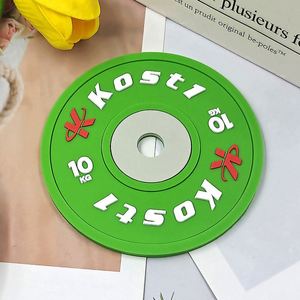 Sous-verre personnalisé antidérapant en PVC, tapis isolant thermique créatif et écologique, dessous de plat en caoutchouc souple pour promotion - Product Image 5