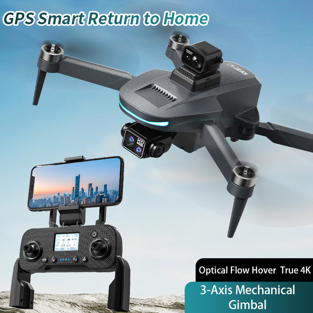New L200 Plus 4K Professional GPS Drone With HD Camera 3-Axis Gimbal 360° Obstacle Avoidance 5G WIFI RC Quadcopter Drones 249g