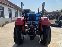 Tracteur agricole diesel 4x4 modèle 504, 50 CV, mini-tracteur agricole à roues pour le labour, le semis et les travaux agricoles