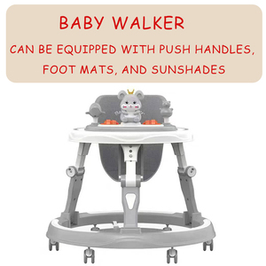 รถหัดเดินพับได้ วัสดุคุณภาพดี พร้อมเสียงเพลงและไฟ ขายตรง โครงพลาสติก สำหรับเด็ก - Product Image 5