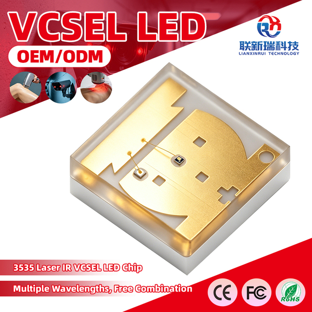 High Power 3535 660nm 850nm 940nm 1064nm Laser VCSEL IR LED Chip Infrared LED Chip for Night Vision Monitoring