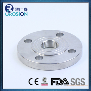 Giá cả cạnh tranh tất cả-trong-một SS304 <span class=keywords><strong>SS316</strong></span> thép không gỉ chủ đề mặt bích BSP NPT TH mặt bích giả mạo mặt bích - Product Image 2