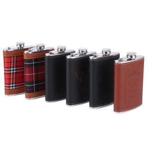 Logo personnalisé en acier inoxydable vin <span class=keywords><strong>whisky</strong></span> pot bouteille flasques de hanche bouteille d'alcool portable pour haut-commissaire <span class=keywords><strong>Highland</strong></span> Fusilier - Product Image 2