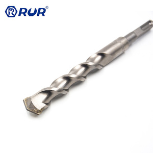 RUR Masonry Drill Bits Spiral Square Shank 300mm Length For Concrete Wall Drilling - Product Image 2