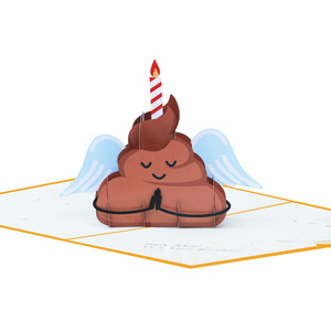 Meilleures ventes, carte pop-up 3D, design personnalisé fait main, carte de vœux <span class=keywords><strong>joyeux</strong></span> <span class=keywords><strong>anniversaire</strong></span>, papier artistique découpé au laser - Product Image 3