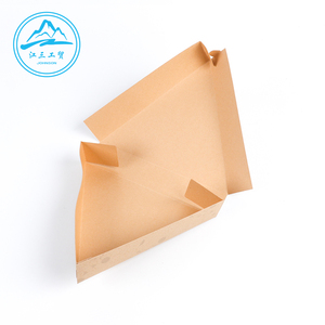 Scatola per <span class=keywords><strong>Pizza</strong></span> triangolare personalizzata per carta da asporto in cartone per animali domestici - Product Image 4