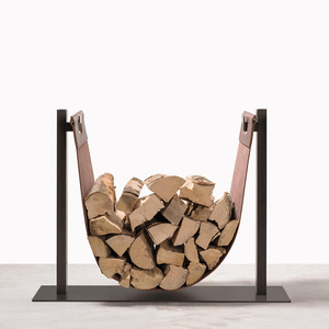Soporte de troncos de madera de fuego de metal de estilo nórdico disponible al por mayor y precio barato Soporte de troncos de madera de fuego de último diseño - Product Image 3