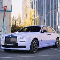 WRAPMASTER 5*59 pieds PET Gloss Violet Star Purple Film vinyle auto-adhésif pour voiture Rouleau de film décoratif