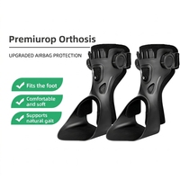 Orthèse médicale AFO pour pied tombant, attelle de cheville réglable à tension réglable, correcteur de pied tombant pour la rééducation post-AVC