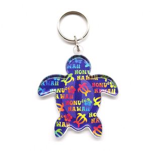 Custom Acrylic <b>Keyring</b> Wholesale Factory Custom Zoo Souvenir Gifts Solid 3D Animal Turtle Custom Acrylic Keychain - Product Image 6