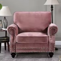 Échantillon Gratuit - Fauteuil Inclinable Moderne en Tissu pour Hôtel et Maison, Chaise Longue de Salon en Velours pour Balcon et Loisirs