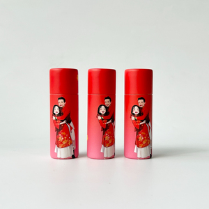 Tube en carton durable pour rouge à lèvres, en matières premières naturelles, pour un emballage zéro déchet. - Product Image 2