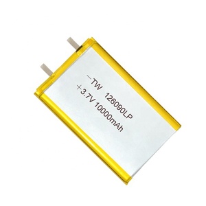 Proveedor de shenzhen 126090 batería de polímero de litio 10Ah 3,7 v 10000mah batería recargable lipo - Product Image 1