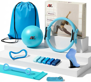 CZFIT Compact TPR yoga and pilates accessories Pilates ankle weight training set for fitness Fabric resistance band - Product Image 1