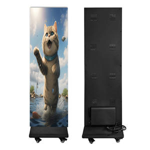 Usine P1.86 couleur étanche à distance Cloud contrôle WIFI publicité LED affichage <span class=keywords><strong>PSoter</strong></span> Anticollision sol debout GOB - Product Image 5