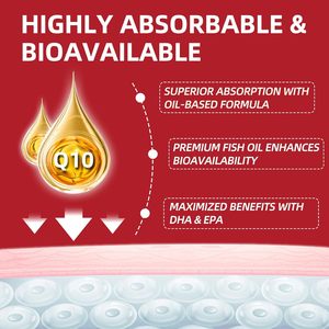 Suplemento Alimenticio de Coenzima Q10 de Marca Privada ODM/OEM, CoQ10 en Polvo a Granel, Cápsulas Blandas de CoQ-10 para Adultos - Product Image 4
