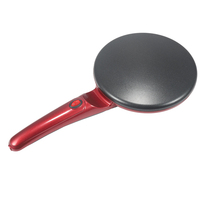 Crêpière électrique portative antiadhésive, appareil à crêpes portable pour le petit-déjeuner à la maison