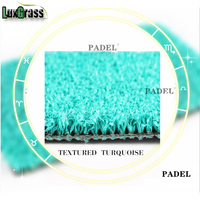 Gazon de pagaie synthétique Monofilament bouclé, mono-fibre STX Supercourt, terrain de Paddle, gazon de Paddle artificiel pour Tour de monde