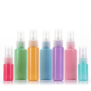 Flacon pulvérisateur PET couleur macaron 10ml 30ml 50ml rechargeable, brume fine, adapté pour les soins du visage et les cosmétiques - Product Image 1