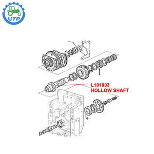 Eje de Transmisión Interno L101903 en Oferta, Apto para las Series <span class=keywords><strong>JD</strong></span> 6200, <span class=keywords><strong>6400</strong></span>, 6600, 6410 y 6610 - Product Image 2