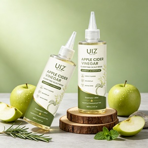Après-shampoing clarifiant <span class=keywords><strong>au</strong></span> <span class=keywords><strong>vinaigre</strong></span> <span class=keywords><strong>de</strong></span> <span class=keywords><strong>cidre</strong></span> <span class=keywords><strong>de</strong></span> pomme, romarin et menthe, purifiant en profondeur, équilibrant le pH et boostant la brillance des cheveux - Product Image 6
