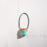 Nouveau mignon dessin animé Mini bébé bouteille porte-clés pendentif sac décoration petit cadeau voiture sac à dos Xiaohongshu