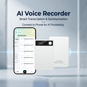Enregistreur vocal IA amélioré avec 5 microphones, transcription en 160 langues, mode d'appel adaptatif, mode notes, appareil d'enregistrement vocal vers texte - Product Image 3