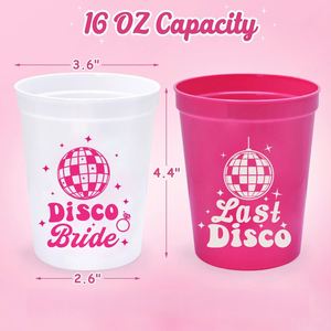 Vasos Reutilizables Personalizados de PP de Grado Alimenticio de 16 oz/450 ml con Logotipo, Diseño Clásico para Bodas, Fiestas, Eventos, Promociones - Product Image 3