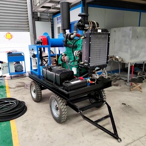เครื่องฉีดน้ำแรงดันสูงรุ่นใหม่ UHP 300 บาร์/4350PSI สำหรับลอกสีและสนิม ใช้เครื่องยนต์ดีเซลสำหรับงานหนัก แรงดันสูงพิเศษ - Product Image 6