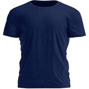 T-shirt en coton vert olive, poids lourd 200 GSM, col rond, manches courtes, tee-shirt homme, streetwear, vêtements décontractés - Product Image 2