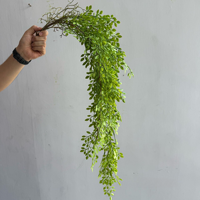 Plante artificielle suspendue pour décoration murale intérieure et extérieure, plante verte suspendue pour plafond