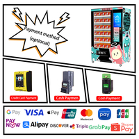 Distributeur automatique en acier de boîte aveugle de parfum de Cologne de luxe mystérieux compatible avec le paiement de jeton de code QR de pièce de monnaie pour les centres commerciaux