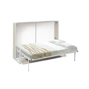 Sofá de pared con mecanismo de resorte, cama de PANEL Horizontal, ahorro de espacio, bricolaje