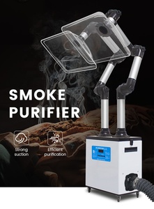 Evacuateur de <span class=keywords><strong>fumée</strong></span> de moxa médical à double tête Extracteur de <span class=keywords><strong>fumée</strong></span> de moxibustion avec <span class=keywords><strong>tuyau</strong></span> d'échappement externe - Product Image 3