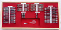 Best Quality JS-158 Ophthalmology Instrument with Metal Trial Lens Set Factory Price Optics Shop Item 1 Year Warranty