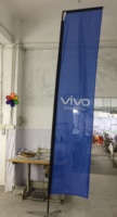 Drapeau rectangulaire en polyester tricoté personnalisé imprimé, livraison gratuite, bannière carrée, drapeau de plage, base de mât en fibre de verre, publicitaire promotionnel