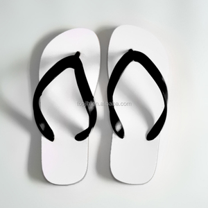 Chaussons en vente chaude, impression personnalisée, blancs vierges pour sublimation, tongs populaires - Product Image 3