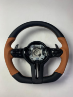 Volant sport pour F11, compatible avec F10/F20/F30/F31/M2/F87/M3/F80/M4/F82/F85/F90/X5/E70/E90 toutes séries, cuir