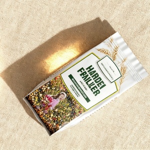 Custom Biodegradable <b>Compostable</b> Ziplock Flour Side Gusset Pouch Zipper Pouch Plastic Packaging <b>Bags</b> - Product Image 3